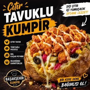 Çıtır Tavuklu Kumpir